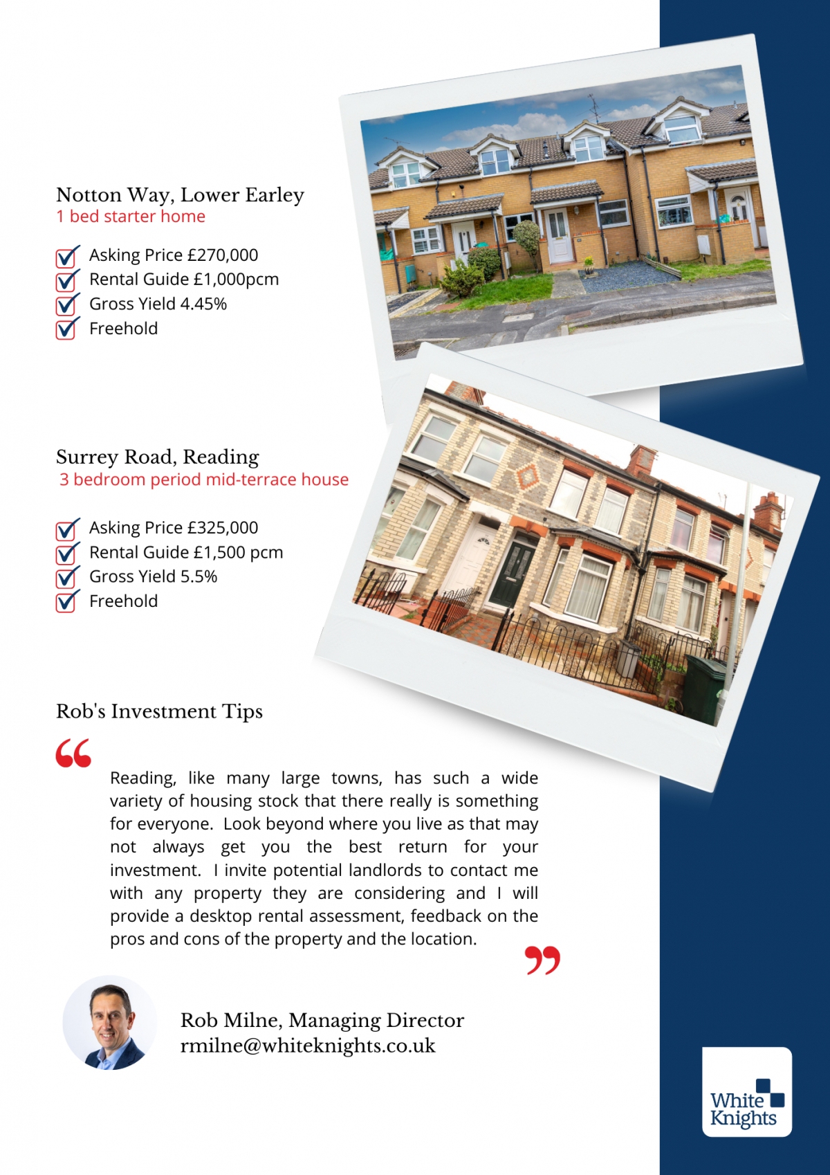 Property investing in Reading Berkshire with WhiteKnights Estate Agents 2